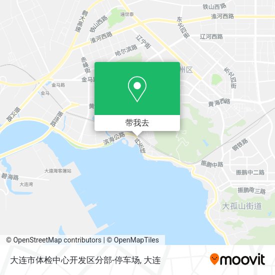 大连市体检中心开发区分部-停车场地图