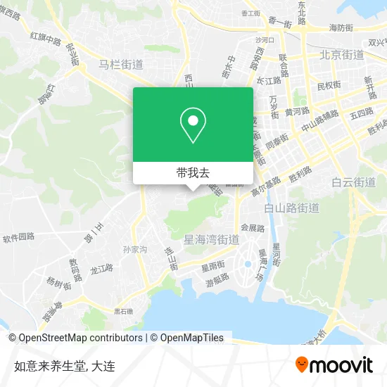如意来养生堂地图