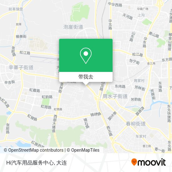 Hi汽车用品服务中心地图