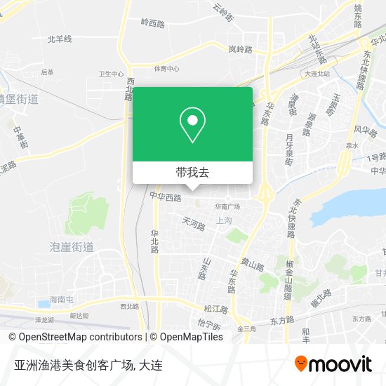 亚洲渔港美食创客广场地图