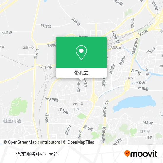 一一汽车服务中心地图