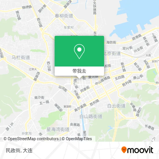 民政街地图