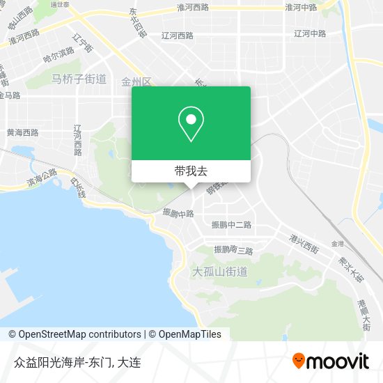 众益阳光海岸-东门地图
