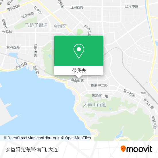 众益阳光海岸-南门地图