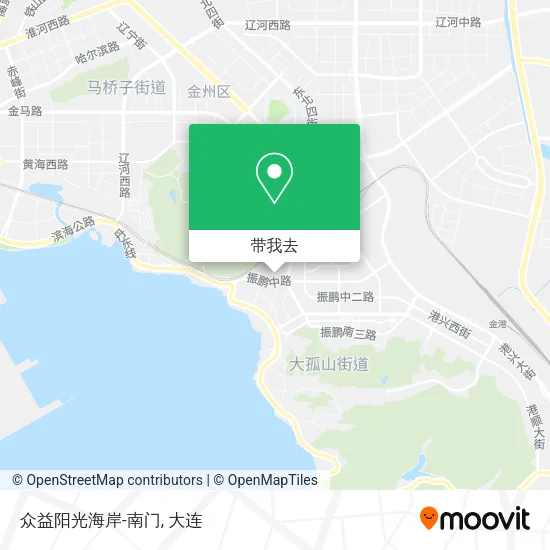众益阳光海岸-南门地图