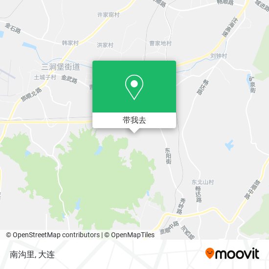 南沟里地图