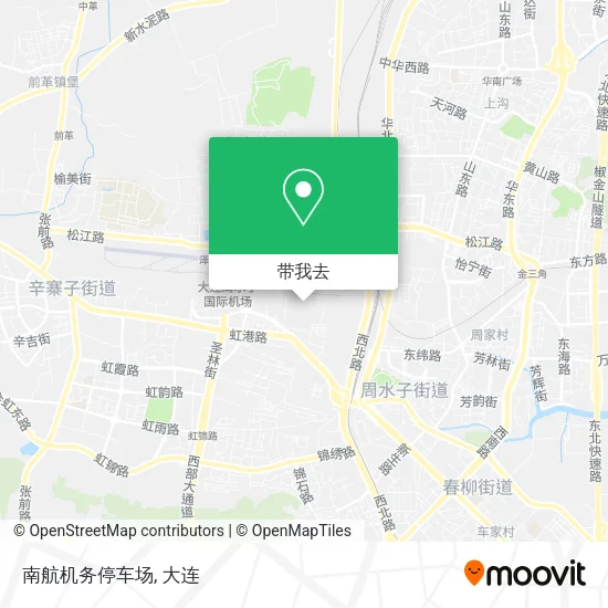 南航机务停车场地图