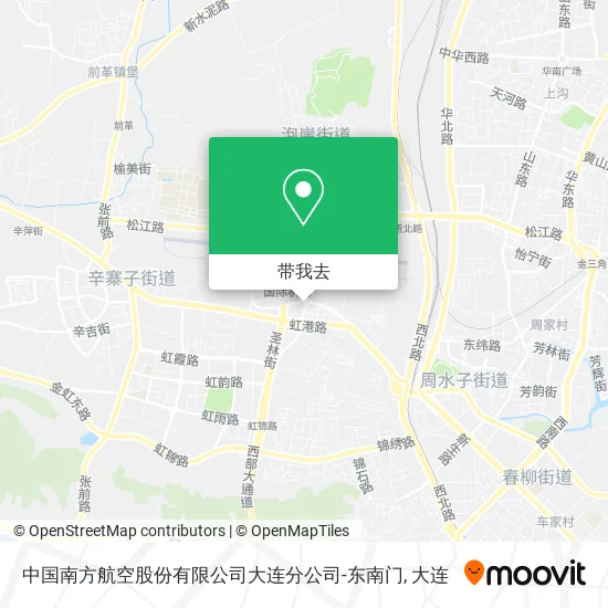 中国南方航空股份有限公司大连分公司-东南门地图