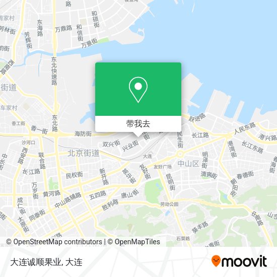 大连诚顺果业地图