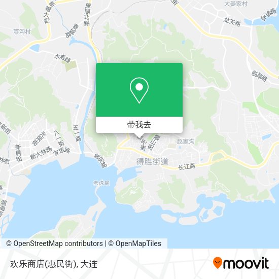 欢乐商店(惠民街)地图
