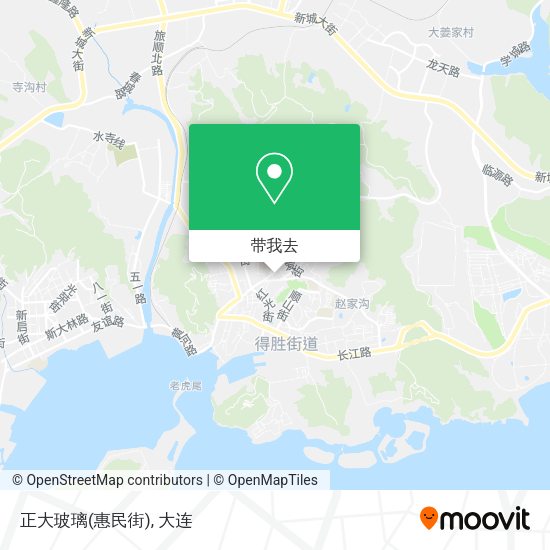 正大玻璃(惠民街)地图