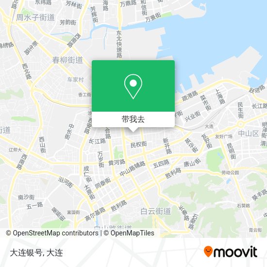 大连银号地图