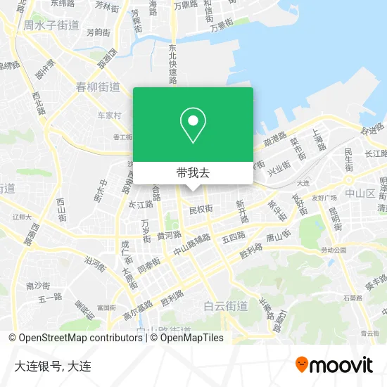 大连银号地图