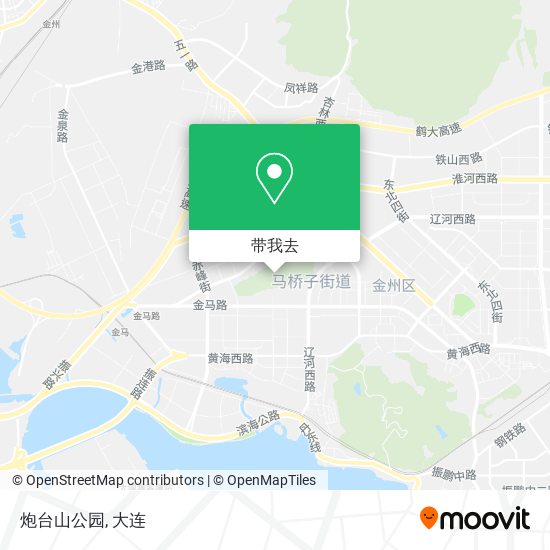 炮台山公园地图