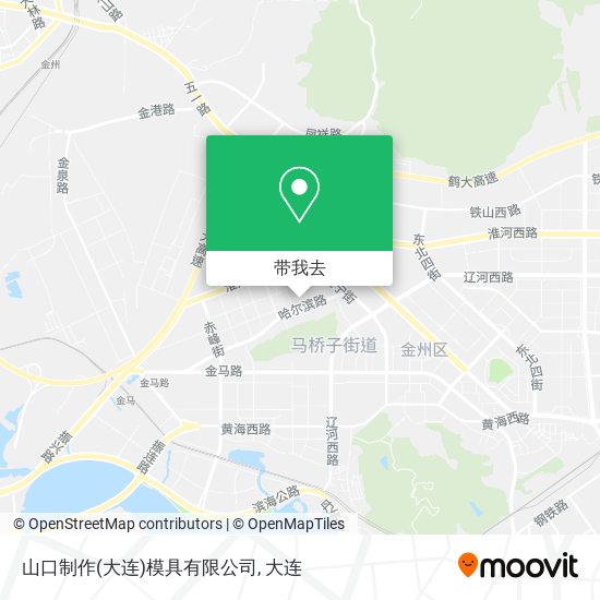 山口制作(大连)模具有限公司地图