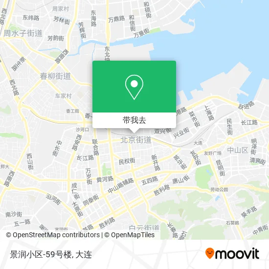 景润小区-59号楼地图