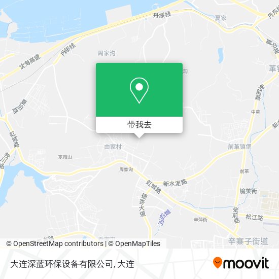 大连深蓝环保设备有限公司地图