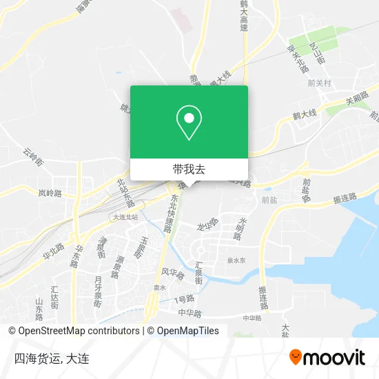 四海货运地图