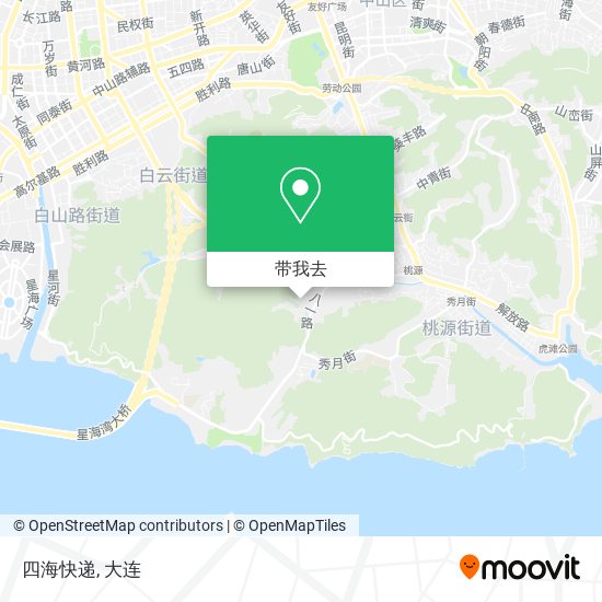 四海快递地图