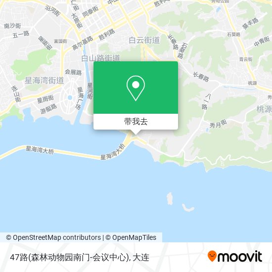 47路(森林动物园南门-会议中心)地图