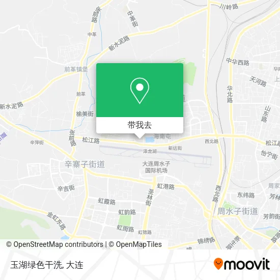 玉湖绿色干洗地图