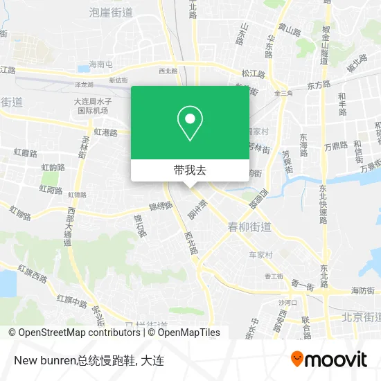 New bunren总统慢跑鞋地图