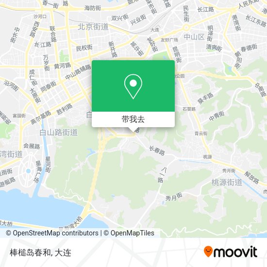 棒槌岛春和地图