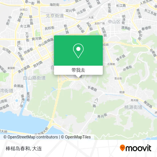 棒槌岛春和地图