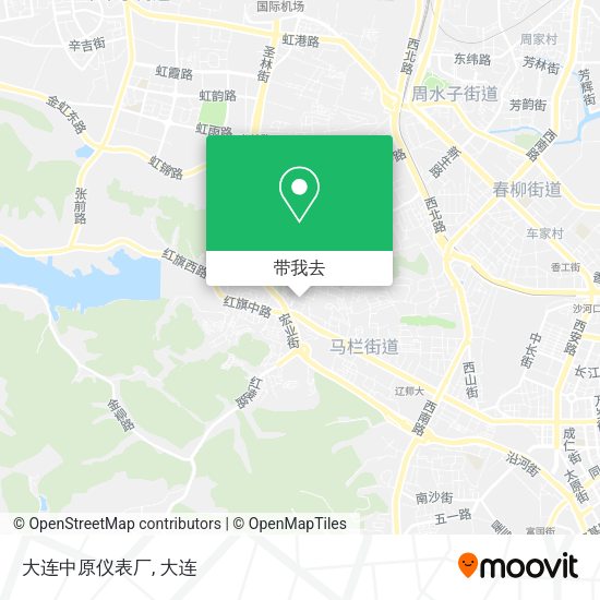 大连中原仪表厂地图