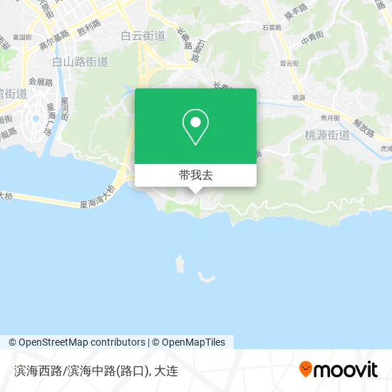 滨海西路/滨海中路(路口)地图