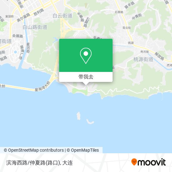 滨海西路/仲夏路(路口)地图