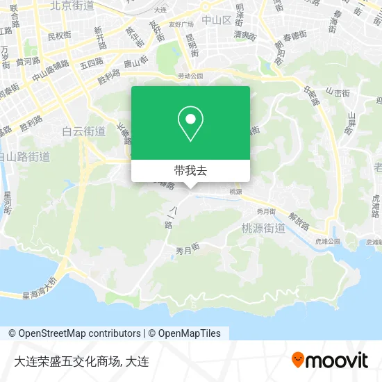 大连荣盛五交化商场地图