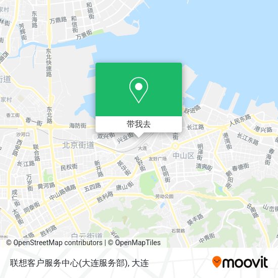 联想客户服务中心(大连服务部)地图