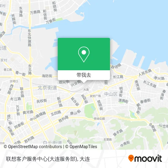 联想客户服务中心(大连服务部)地图