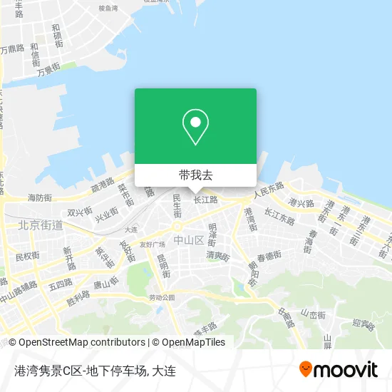 港湾隽景C区-地下停车场地图