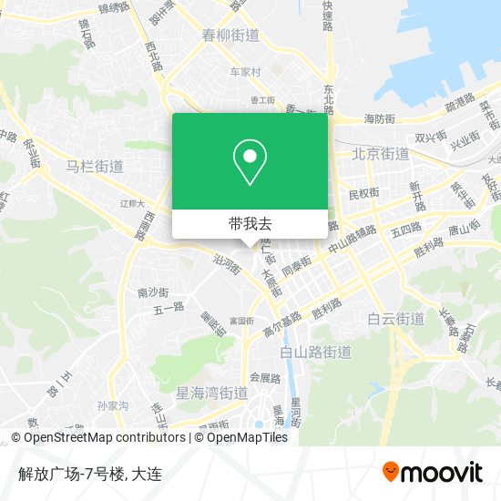解放广场-7号楼地图