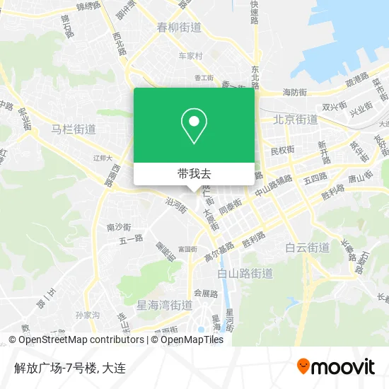 解放广场-7号楼地图