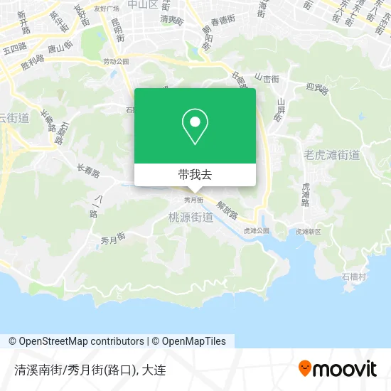 清溪南街/秀月街(路口)地图