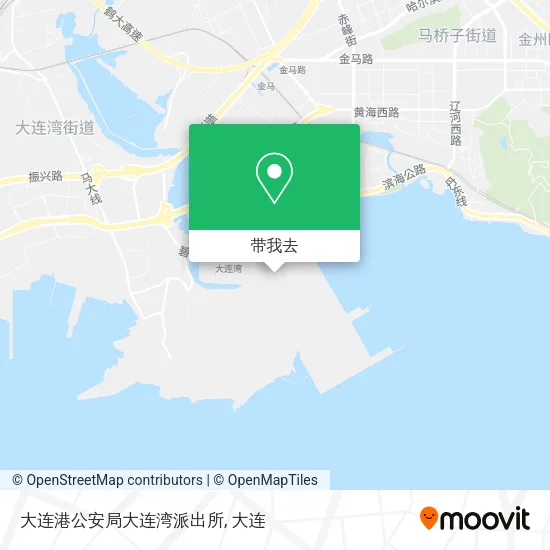 大连港公安局大连湾派出所地图