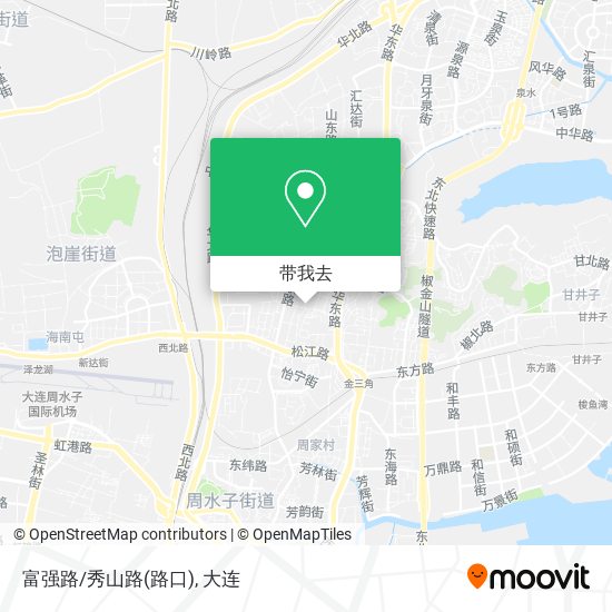 富强路/秀山路(路口)地图