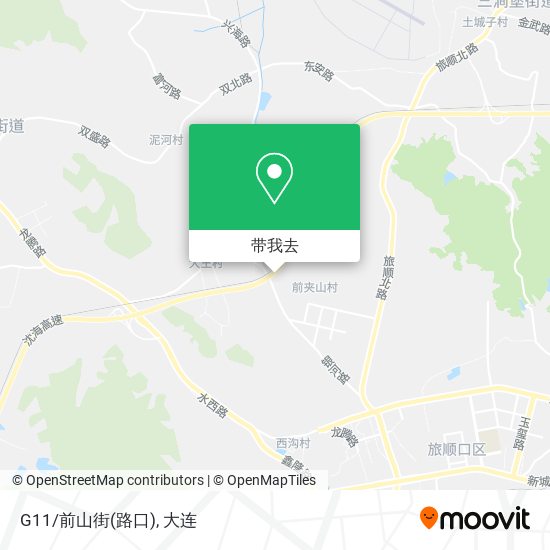 G11/前山街(路口)地图