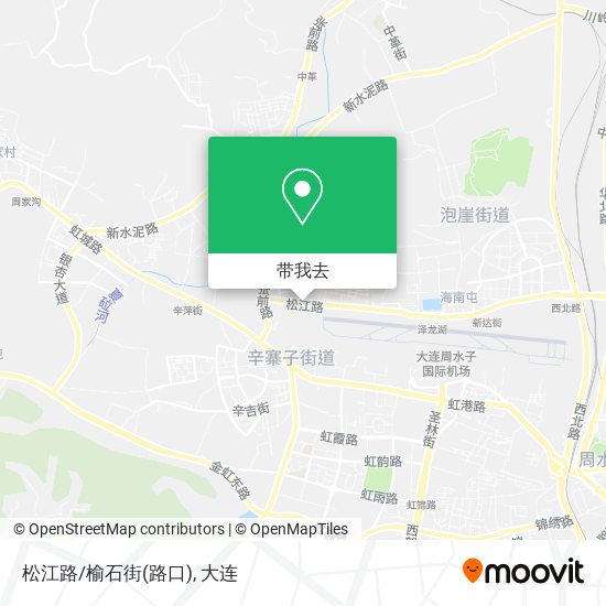 松江路/榆石街(路口)地图
