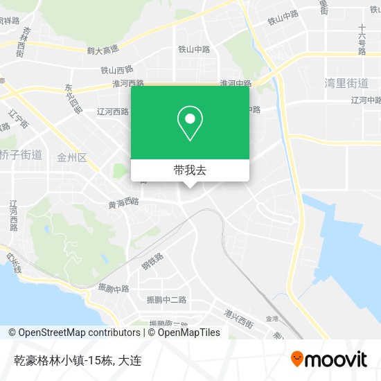 乾豪格林小镇-15栋地图