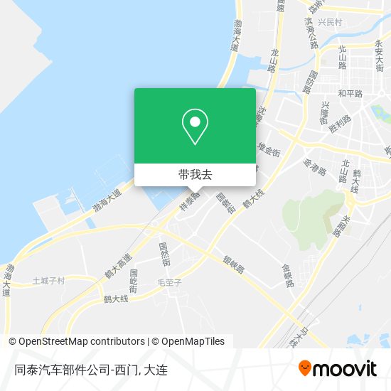 同泰汽车部件公司-西门地图