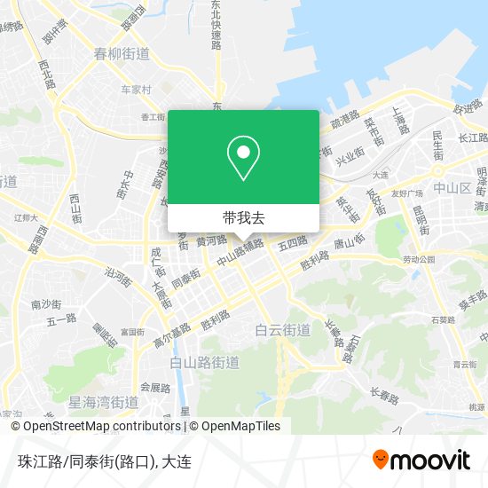 珠江路/同泰街(路口)地图