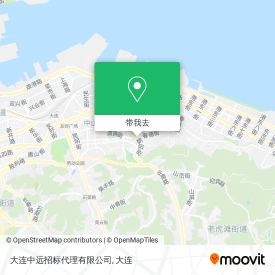 大连中远招标代理有限公司地图