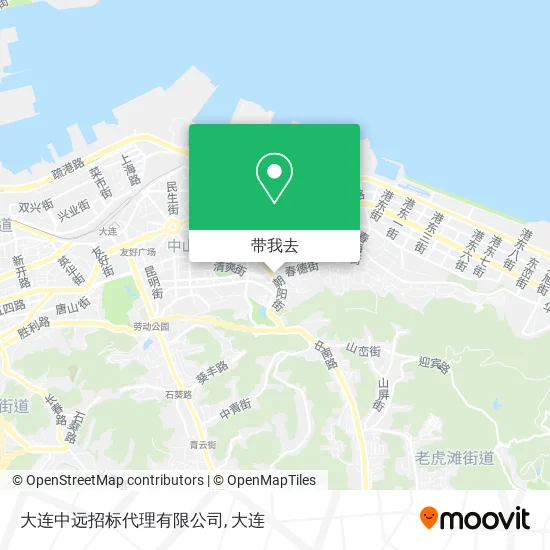 大连中远招标代理有限公司地图