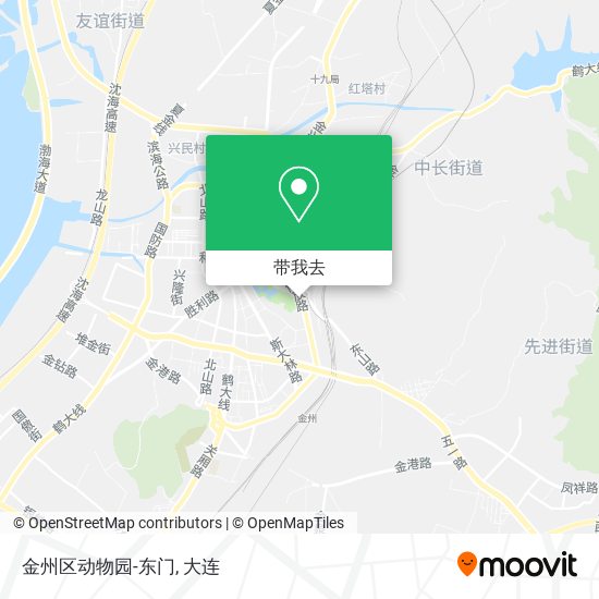 金州区动物园-东门地图