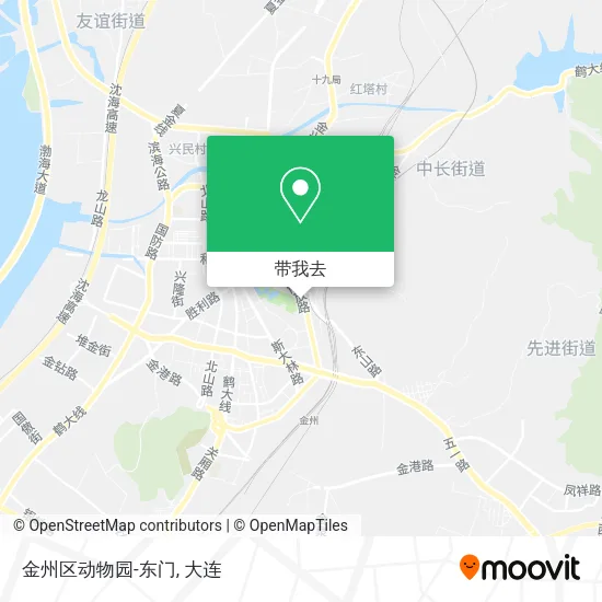 金州区动物园-东门地图