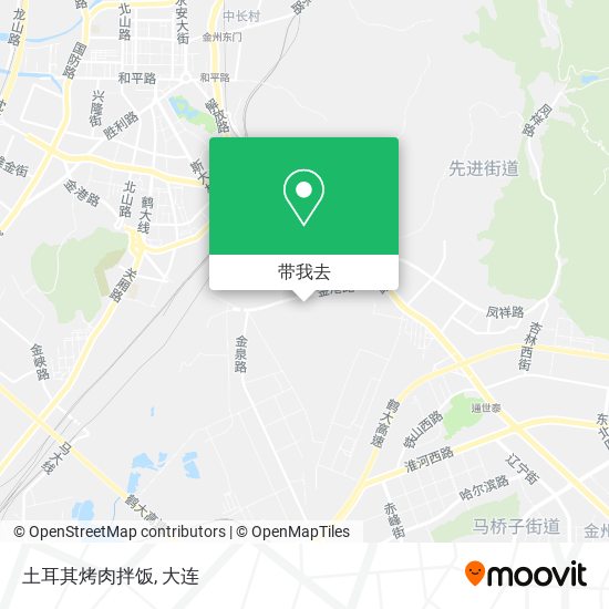 土耳其烤肉拌饭地图